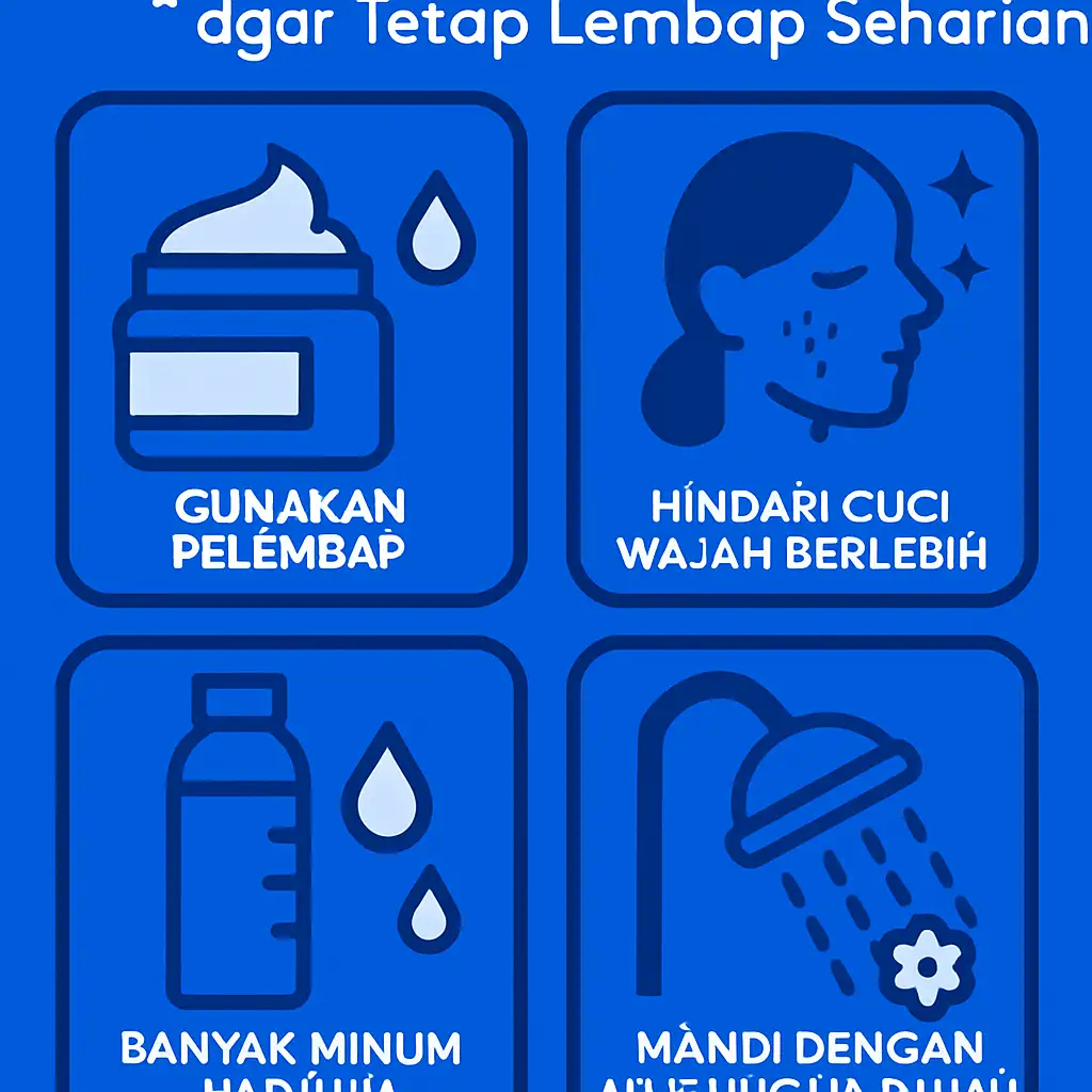 Cara Merawat Kulit Kering agar Tetap Lembap Seharian
