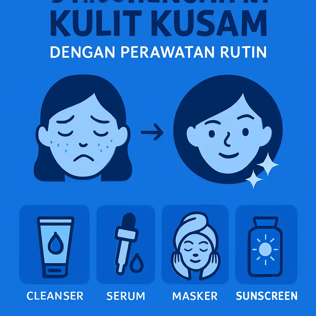 Cara Mengatasi Kulit Kusam dengan Perawatan Rutin